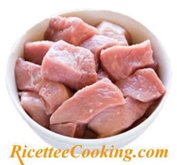 Bocconcini di maiale all'arrabbiata